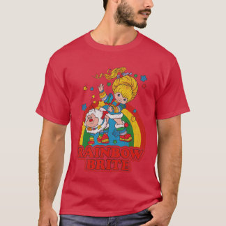 T-shirt Rainbow Brite Vintage Colorful Design