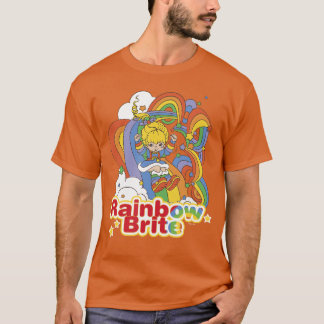 T-shirt Rainbow Brite Wisp Sliding Down Rainbows Portrait 