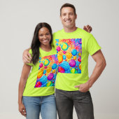 T-shirt Rainbow Buble Pop Art (Unisexe)