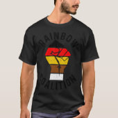 T-shirt Rainbow Coalition Fred Hampton - Chicago Politics (Devant)