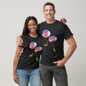 T-shirt Rainbow Color Parachute Skydiver Skydiver (Unisexe)