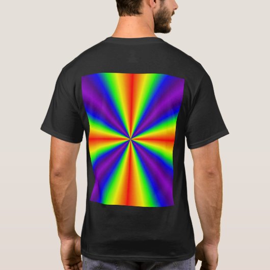 T-shirt Rainbow Cross (Dos)