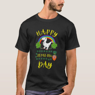 T-shirt Rainbow Cute Saurus Joyeux St. PATREX's Day 2022