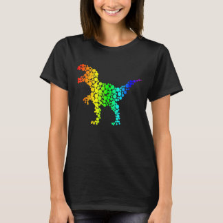 T-shirt Rainbow Dot Day TRexs Lover Dot Internatio Motif