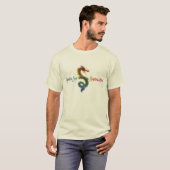 T-shirt Rainbow Dragon Kundalini Révolution Organic Tee Me (Devant entier)