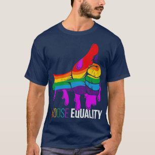 T-shirt Rainbow Equality Gay pride LGBT