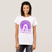 T-shirt Rainbow Faith Hope Love Chiari Malformation (Devant entier)