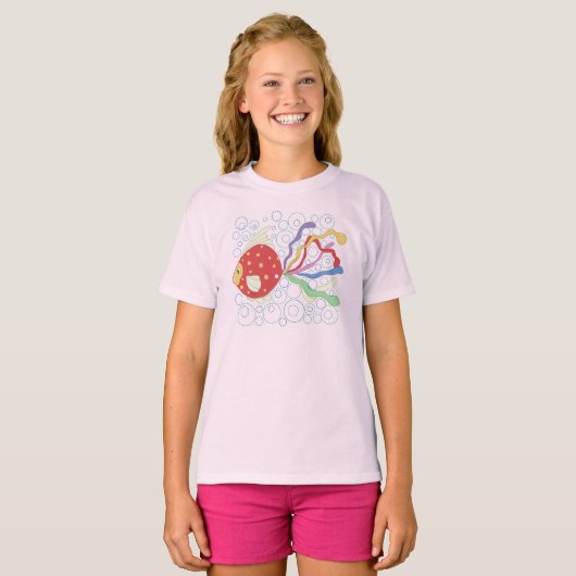 T-shirt Rainbow Fish (Devant entier)