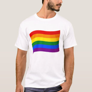 T-shirt Rainbow Flag Gay pride LGBT Love is Love LGBTQ
