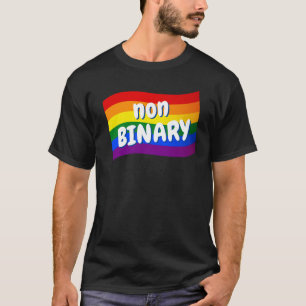 T-shirt Rainbow Flag non binaire non binaire LGBT LGBTQ pr