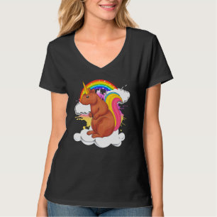 T-shirt Rainbow Forest Écorrelcorn Imaginaire Animal Unico