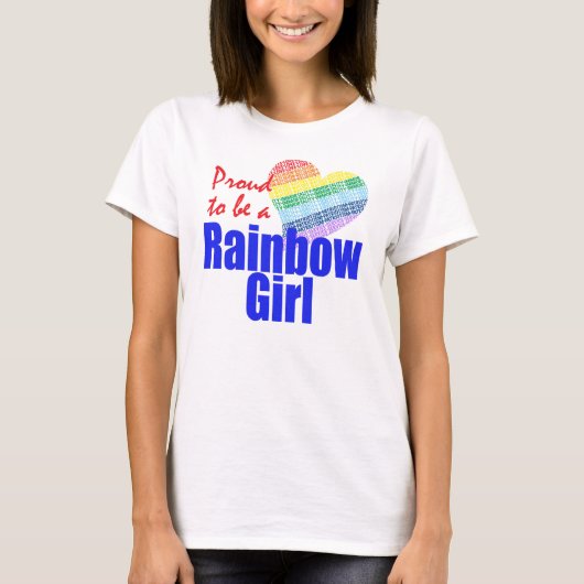 T-shirt Rainbow Girls (Devant)