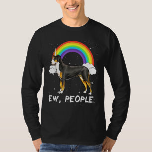 T-shirt Rainbow Greater Swiss Mountain Dog Ew Personnes Un