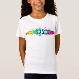 T-Shirt Rainbow Gymnastics - Black