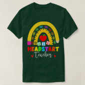 T-shirt Rainbow Head Start Professeur Headstart Premier jo (Design devant)