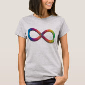 T-shirt Rainbow Infinity (Devant)