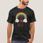 T-shirt Rainbow Irish Setter Faites-moi confiance Je suis (Devant)