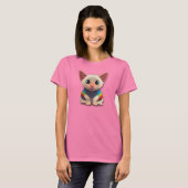 T-shirt Rainbow Kitty (Devant entier)