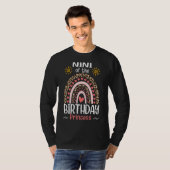 T-shirt Rainbow Leopard Nini De La Princesse Moth Annivers (Devant entier)
