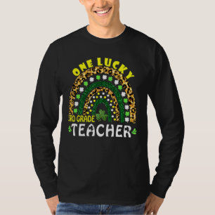 T-shirt Rainbow Leopard One Lucky 3e année enseignant St P