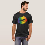 T-shirt Rainbow Lips Festival (Devant entier)