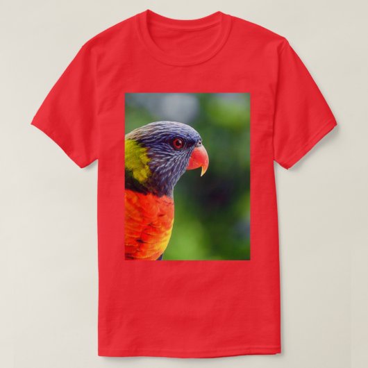 T-shirt Rainbow Lorikeet 3 (Design devant)