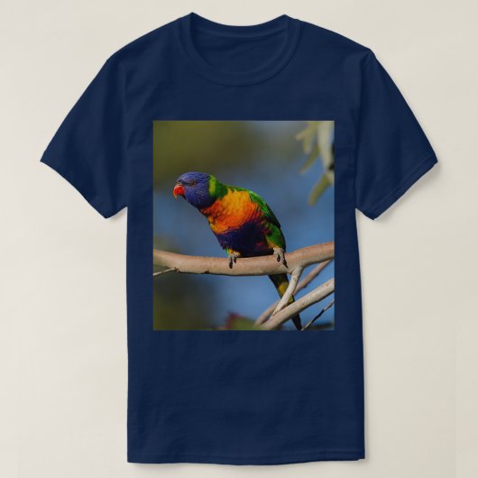 T-shirt Rainbow Lorikeet 4 (Design devant)