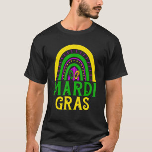 T-shirt Rainbow Mardi Gras New Orleans Gros mardi Hommes F