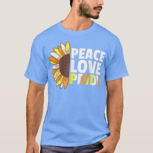 T-shirt Rainbow Maverique Drapeau Pride Lgbtq Tournesol 
