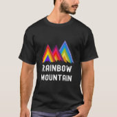 T-shirt Rainbow Mountain Cusco-Peru (Devant)