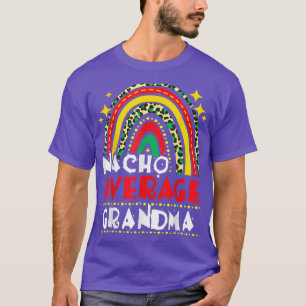 T-shirt Rainbow Nacho Moyenne Grandma Cinco De Mayo Meican