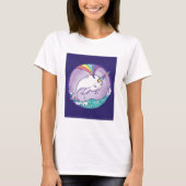T-shirt Rainbow Narwhal (Devant)