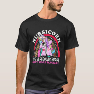 T-shirt Rainbow Nursicorn Funny Nurse Dabbing Unicorne