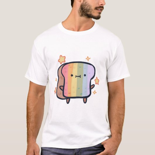 T-shirt Rainbow pain Magie (Devant)