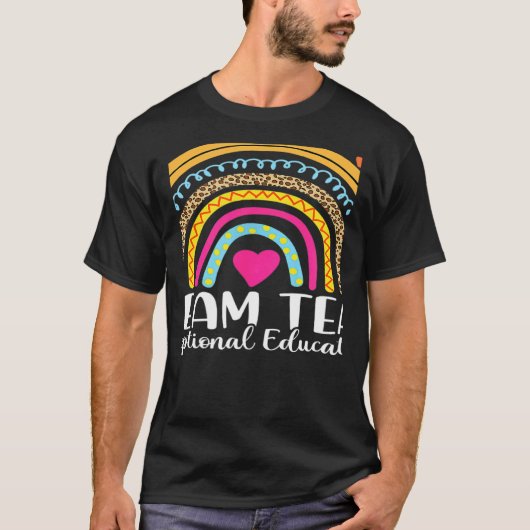 T-shirt Rainbow Pencil Dream Exceptional Education Team SP (Devant)