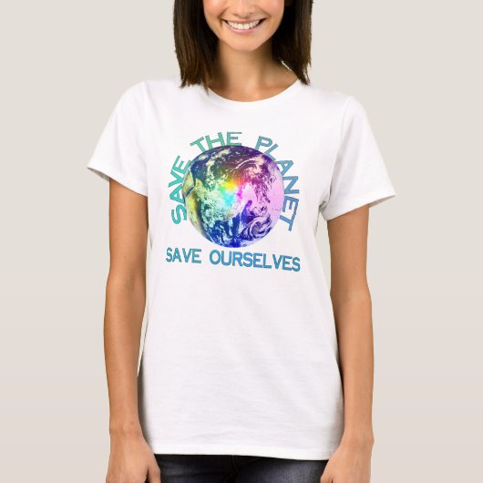 T-shirt Rainbow Planet (Devant)