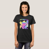 T-shirt Rainbow Pop It Anniversaire Fille 8 ans 8e anniver (Devant entier)