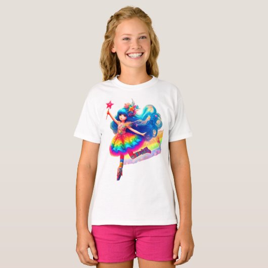 T-shirt Rainbow Princes (Devant entier)