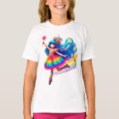 T-shirt Rainbow Princes (Devant)