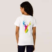 T-Shirt Rainbow Reindeer (Dos entier)