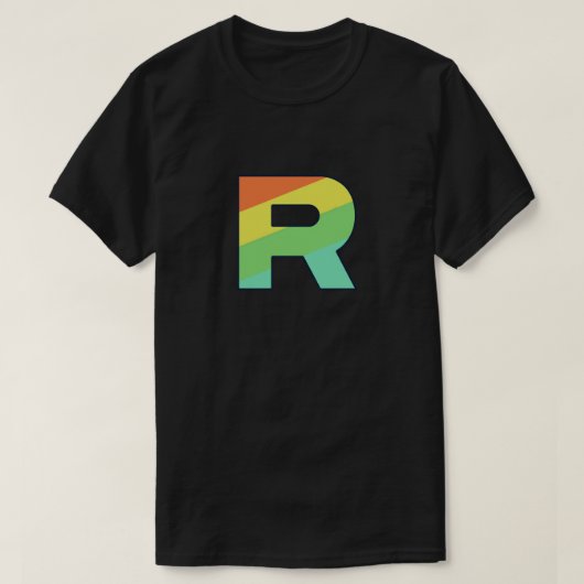 T-shirt Rainbow Rocket .png (Design devant)