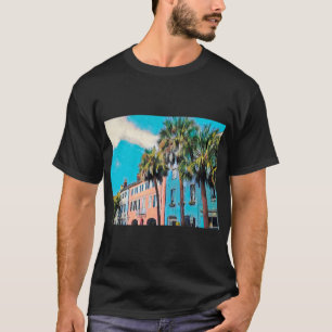 T-shirt Rainbow Row, Charleston