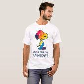 T-shirt Rainbow Snoopy (Devant entier)