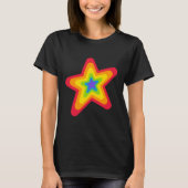 T-shirt Rainbow Star (Devant)