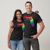 T-shirt Rainbow State Outline Floride (Unisexe)