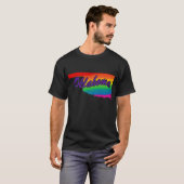 T-shirt Rainbow State Outline Oklahoma (Devant entier)