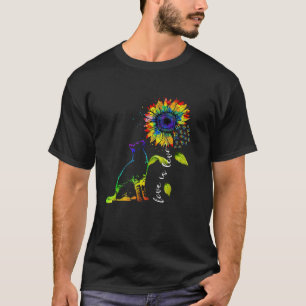 T-shirt Rainbow Sunflower Love Is Love Lgbt Gay Lesbian Pr