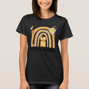 T-shirt Rainbow Super Peace Psych Nurse Vintage