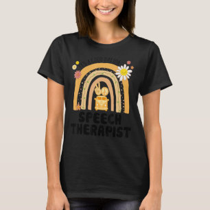 T-shirt Rainbow Super Peace Speech Therapy Vintage