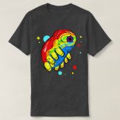 T-shirt Rainbow Tardigrade (Design devant)